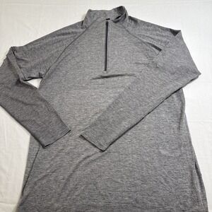 SHIRT 1/4 ZIP Lululemon MENS XL Metal Vent Tech  Pullover Long Sleeve GRAY
